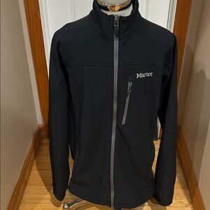 Marmot Black Lightweight Softshell Jacket